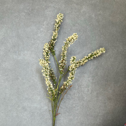 Artificial Amaranthus Stem - White