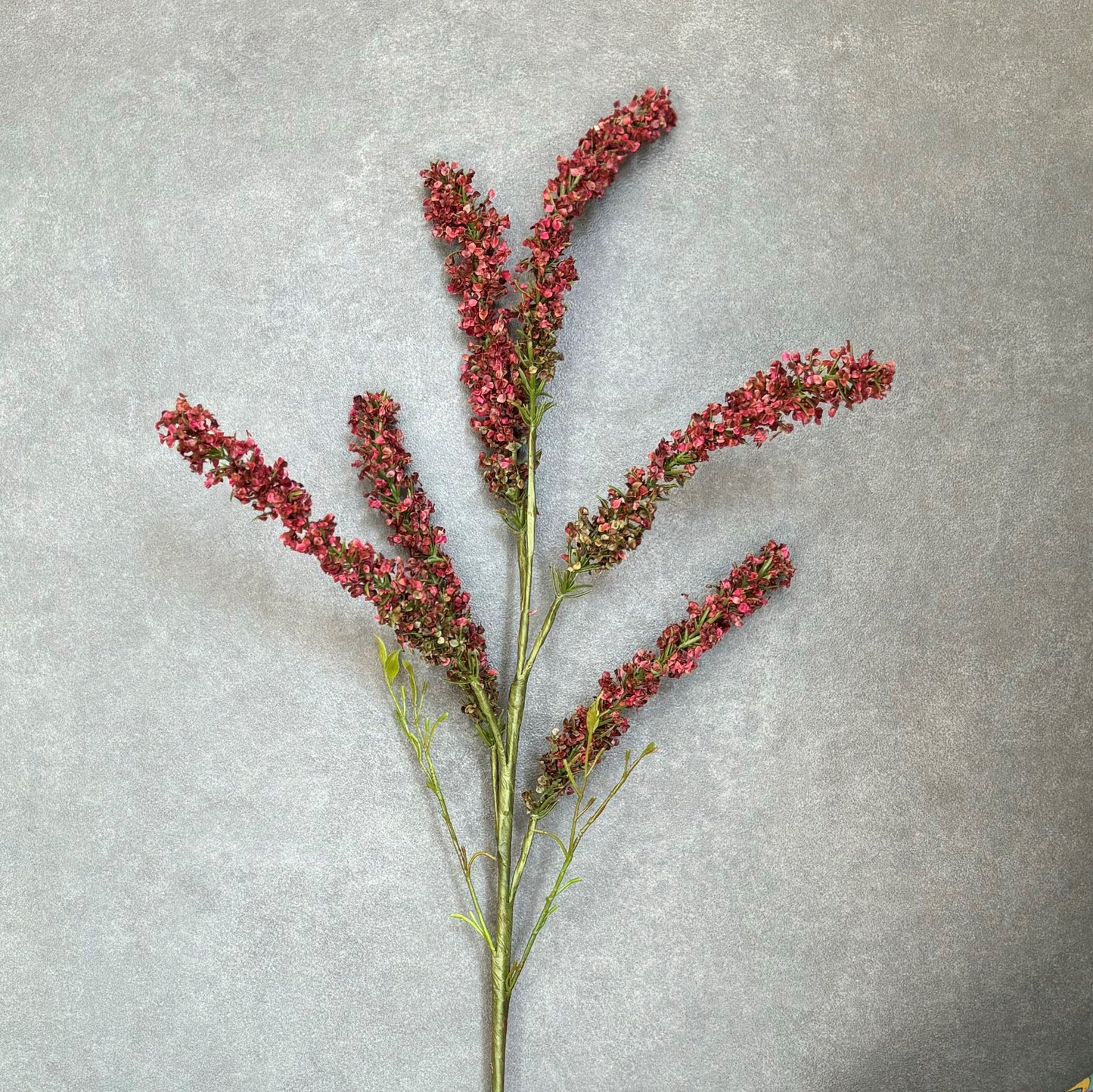 Artificial Amaranthus Stem - Red