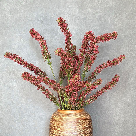 Artificial Amaranthus Stem - Red