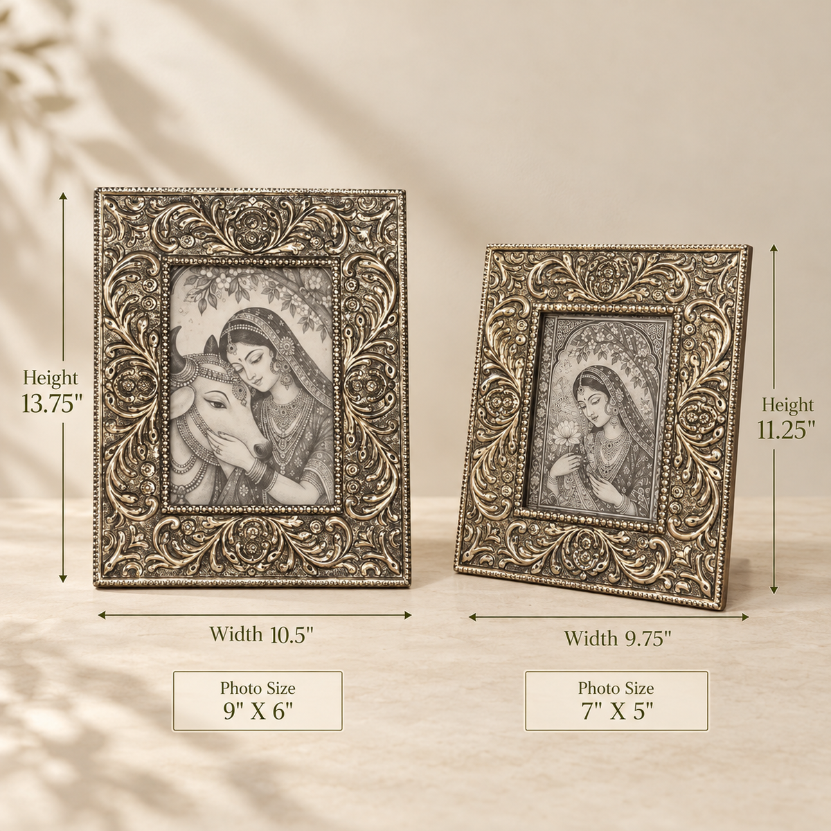 Silver Filigree Frame