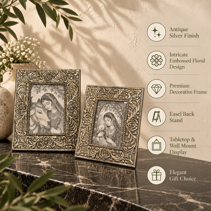 Silver Filigree Frame