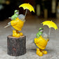 Yellow Rainy Bird