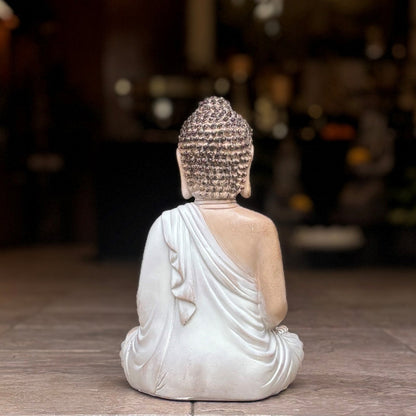 Serene Sitting Buddha Sculpture