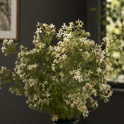 Artificial Flower Asparagus Stem Beige