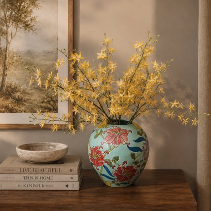 Artificial Flower Jasmine Stem Yellow