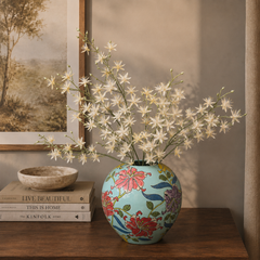 Artificial Flower Jasmine Stem White