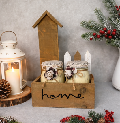 Twin Bottle Jar Set