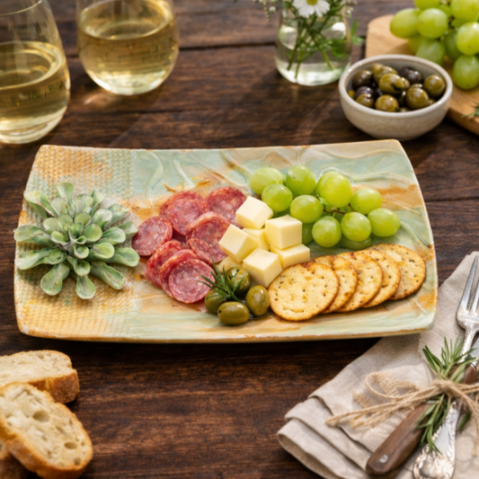 Glazed Ceramic Platter