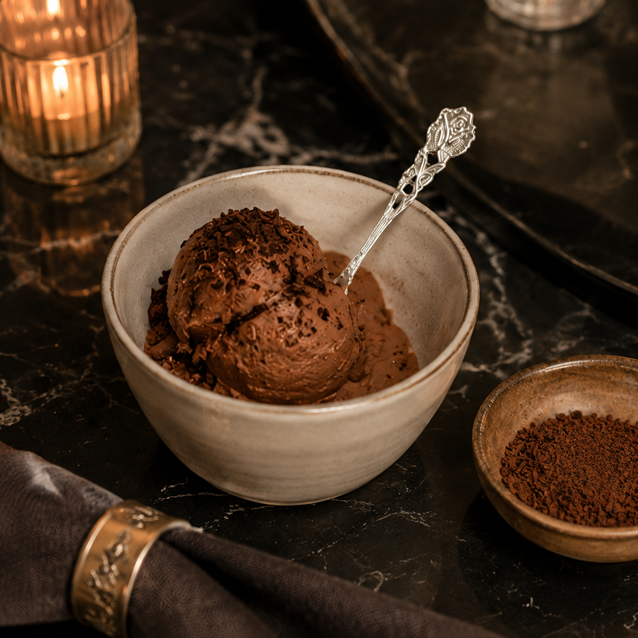 Rose Coffee Spoons - Set of 6