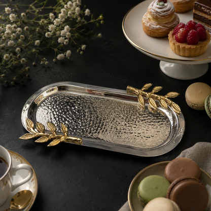 Leaf Oval Serving Platter