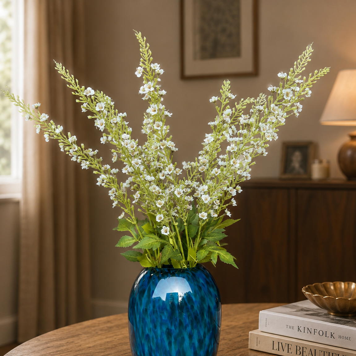 Artificial Flower Wax Stem White