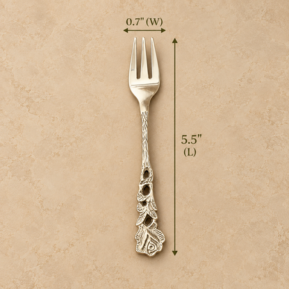 Rose Fruit Forks - Set of 6