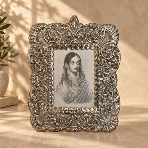 Antique Silver Photoframe