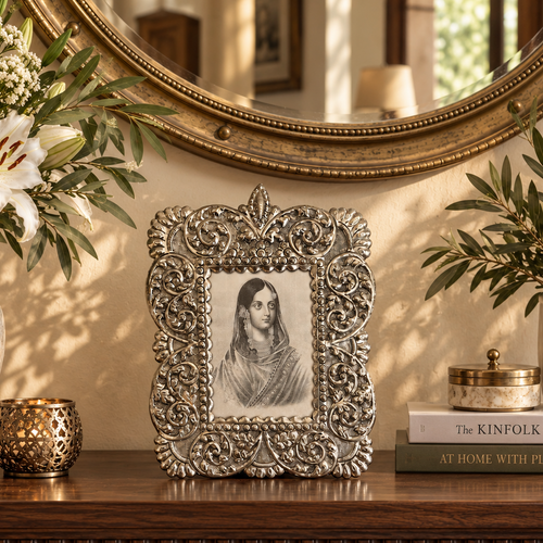 Antique Silver Photoframe