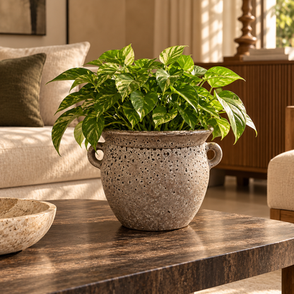 Rustic Ceramic Handi Planter
