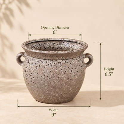 Rustic Ceramic Handi Planter