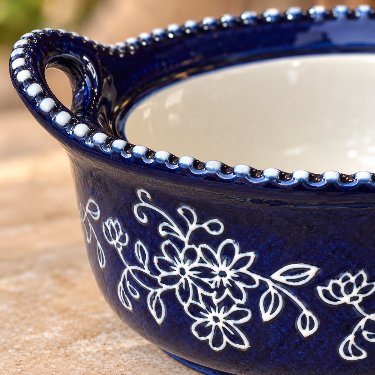 Handpainted Ceramic Decorative Bowl