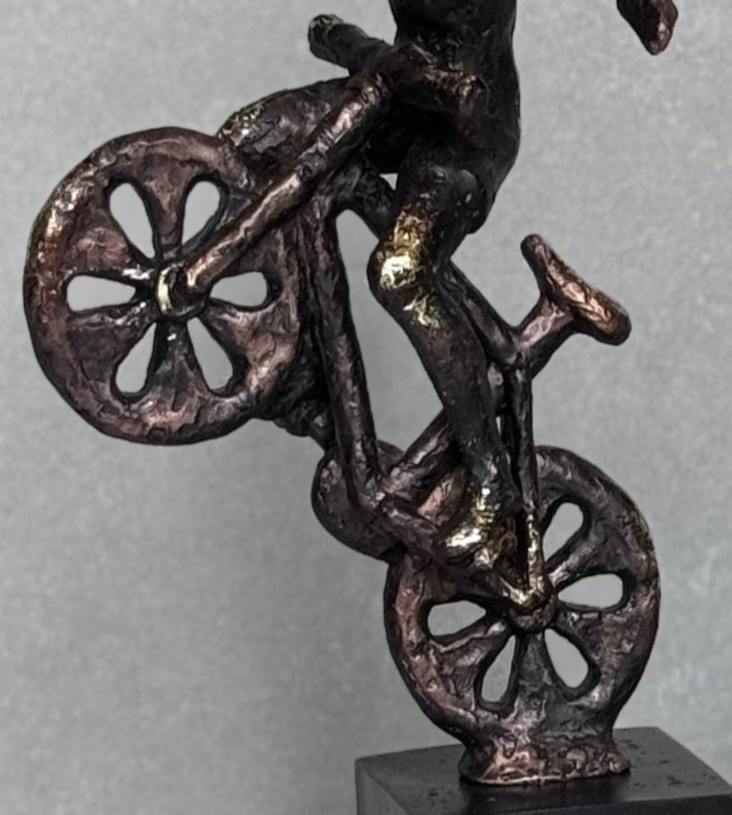 Bicycle Man Sculpture