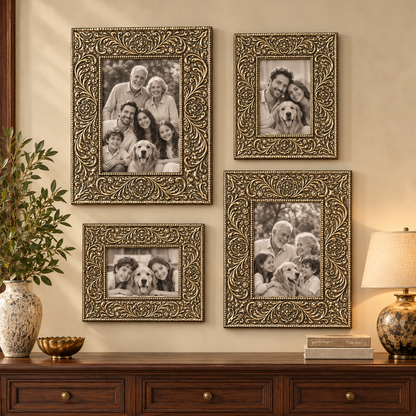 Silver Filigree Frame