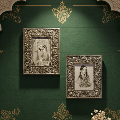 Silver Filigree Frame