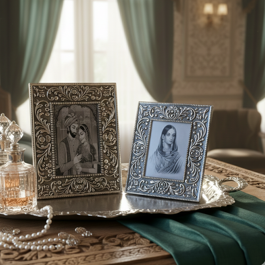Silver Filigree Frame