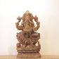 Wooden Ganesha Natural