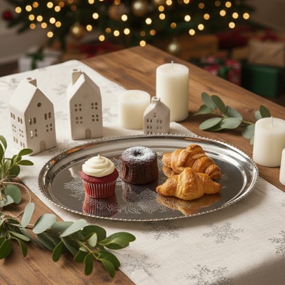 Brass & Steel Celebration Tray