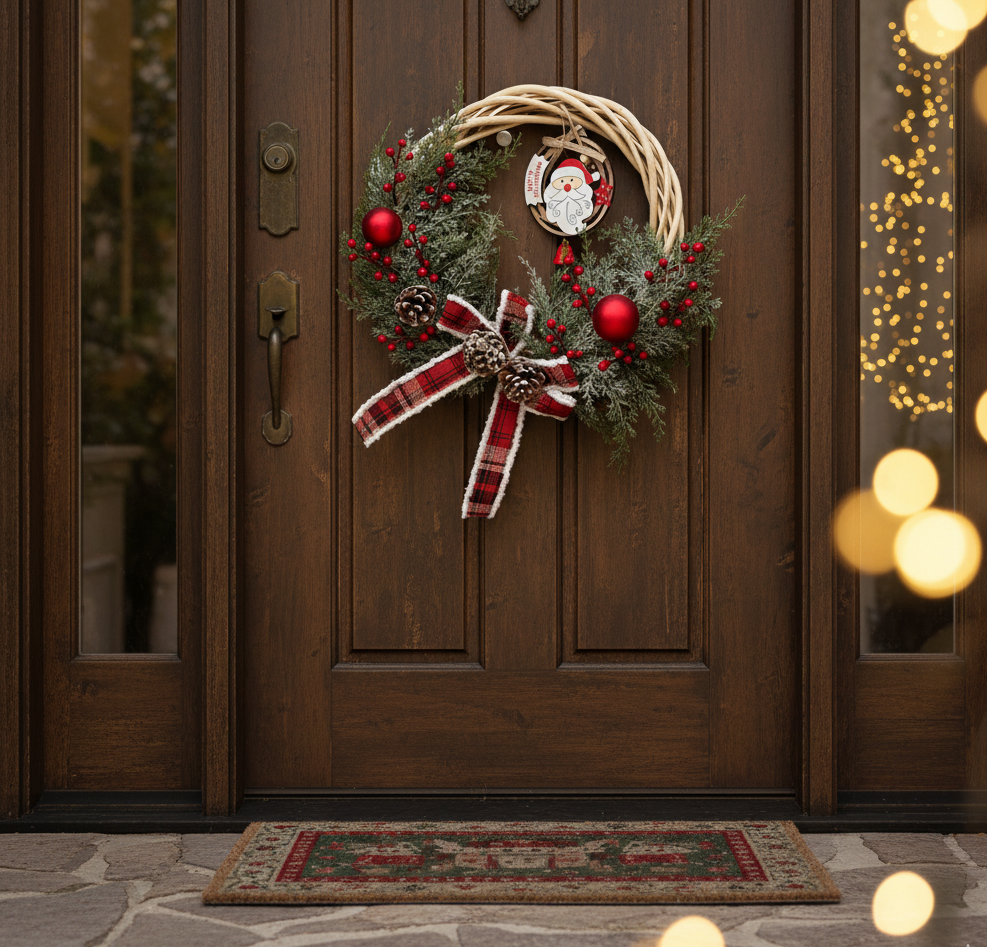 Christmas Decoration Berry Wreath