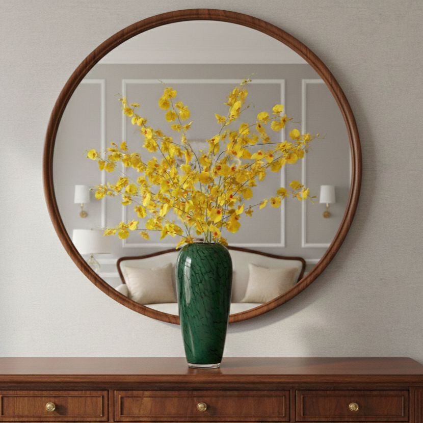 Artificial Orchid Stem Yellow