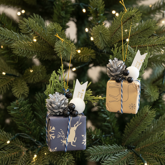 Christmas Ornament - Gift Box Hanging