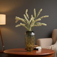 Artificial Amaranthus Stem - White