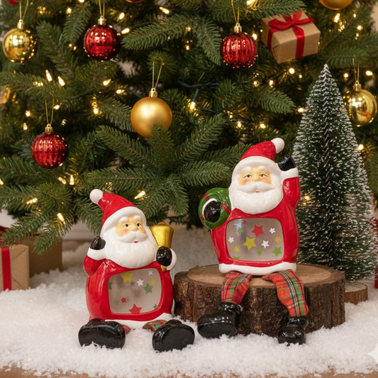 Christmas Decoration Santa Pair