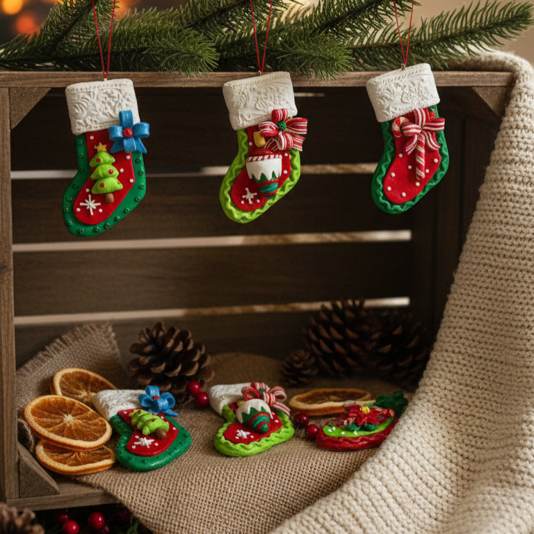 Christmas Ornament Gift Bundle - Set Of 6