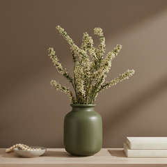 Artificial Amaranthus Stem - White