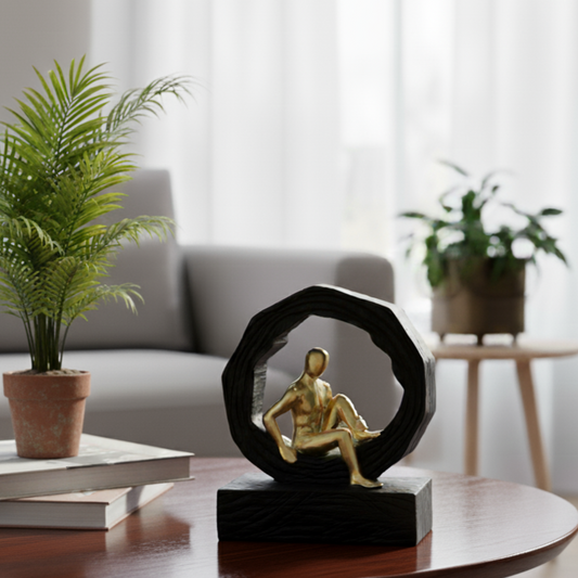 Sitting Figure Sculpture