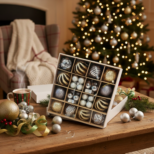 Christmas Tree Decoration Hanging Ornaments Gift Box