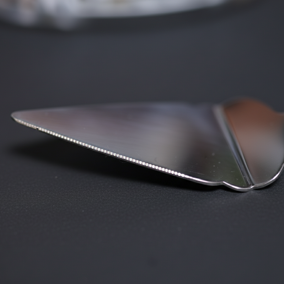 Antique Rose Cake Server & Fork Set