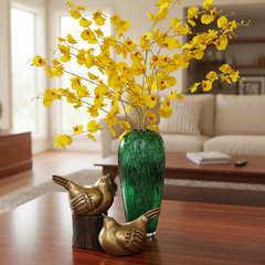 Artificial Orchid Stem Yellow