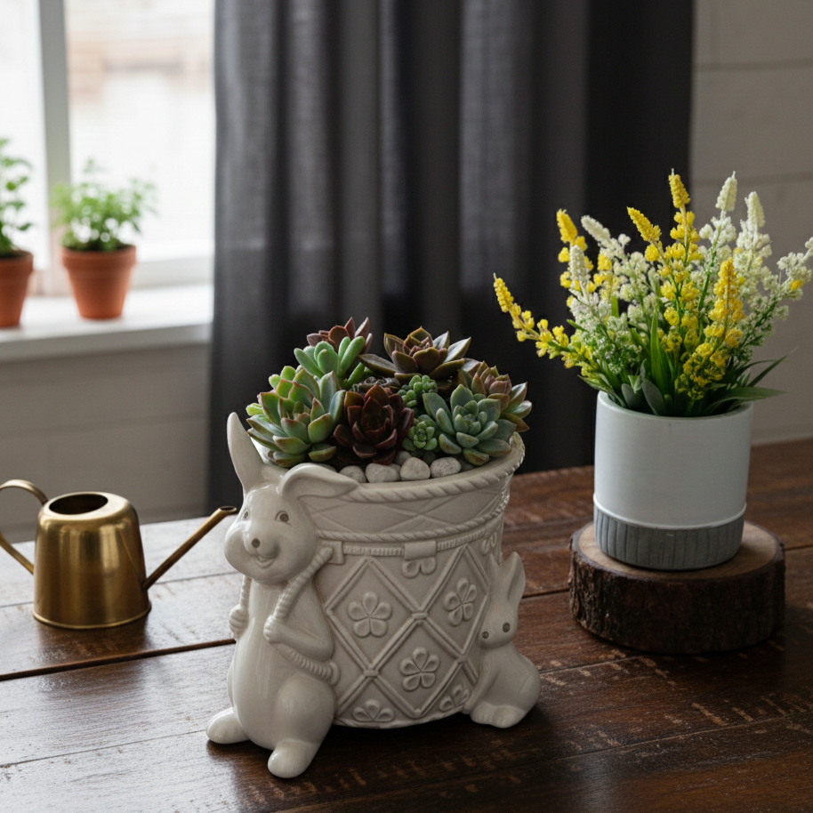 Rabbit Planter