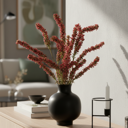 Artificial Amaranthus Stem - Red