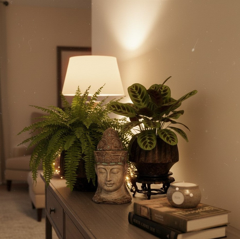 Rustic Tabletop Metal Planter