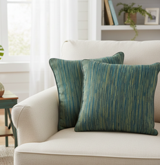 Green Textured Cushion Cover 16 x16