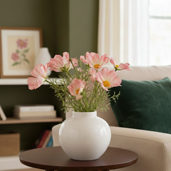 Artificial Cosmos Flower Stem - Pink