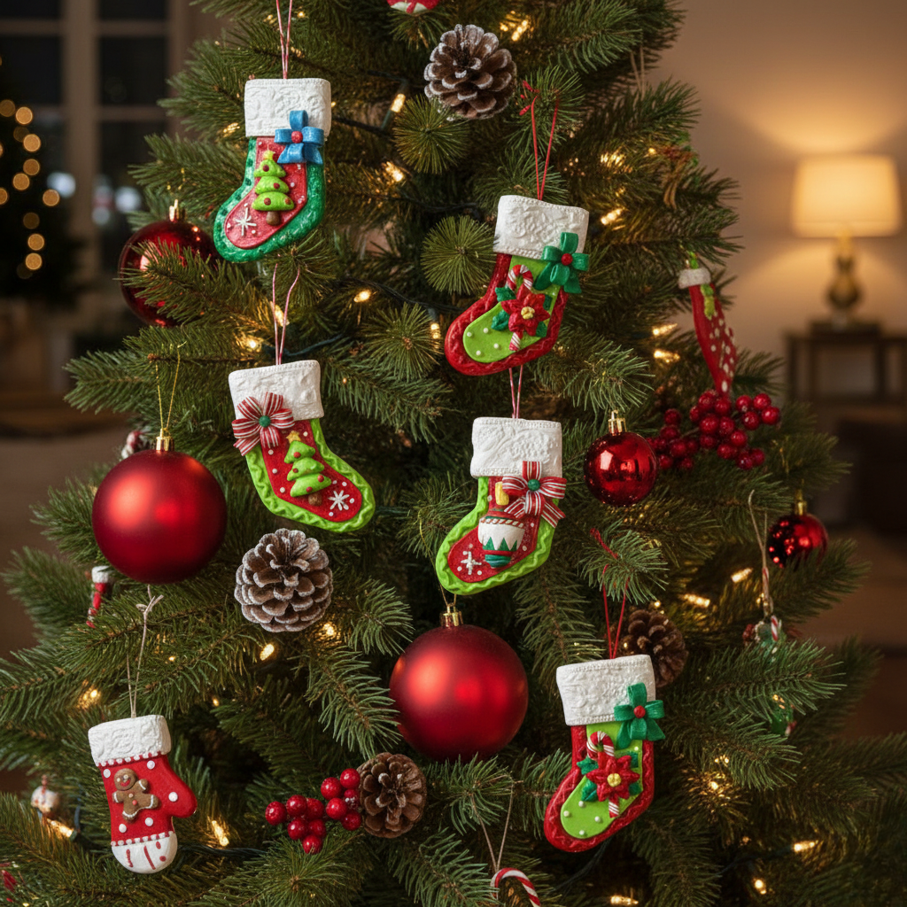 Christmas Ornament Gift Bundle - Set Of 6