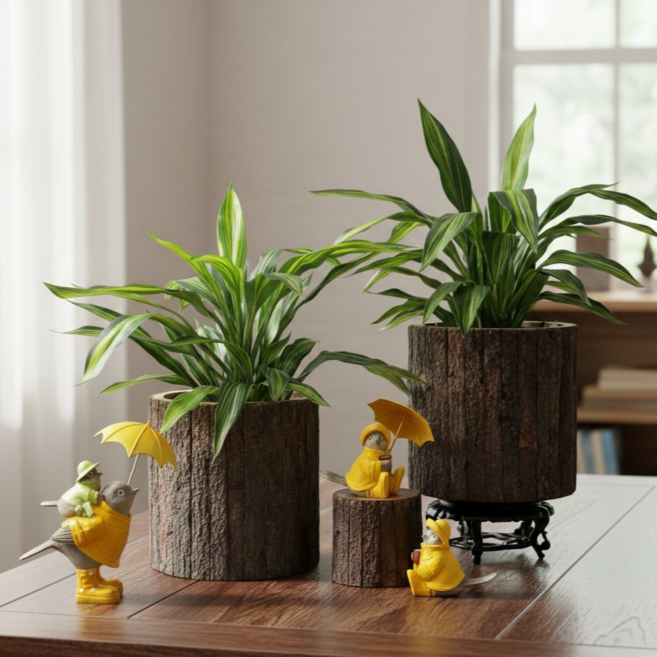 Artificial Dracaena Potted Plant