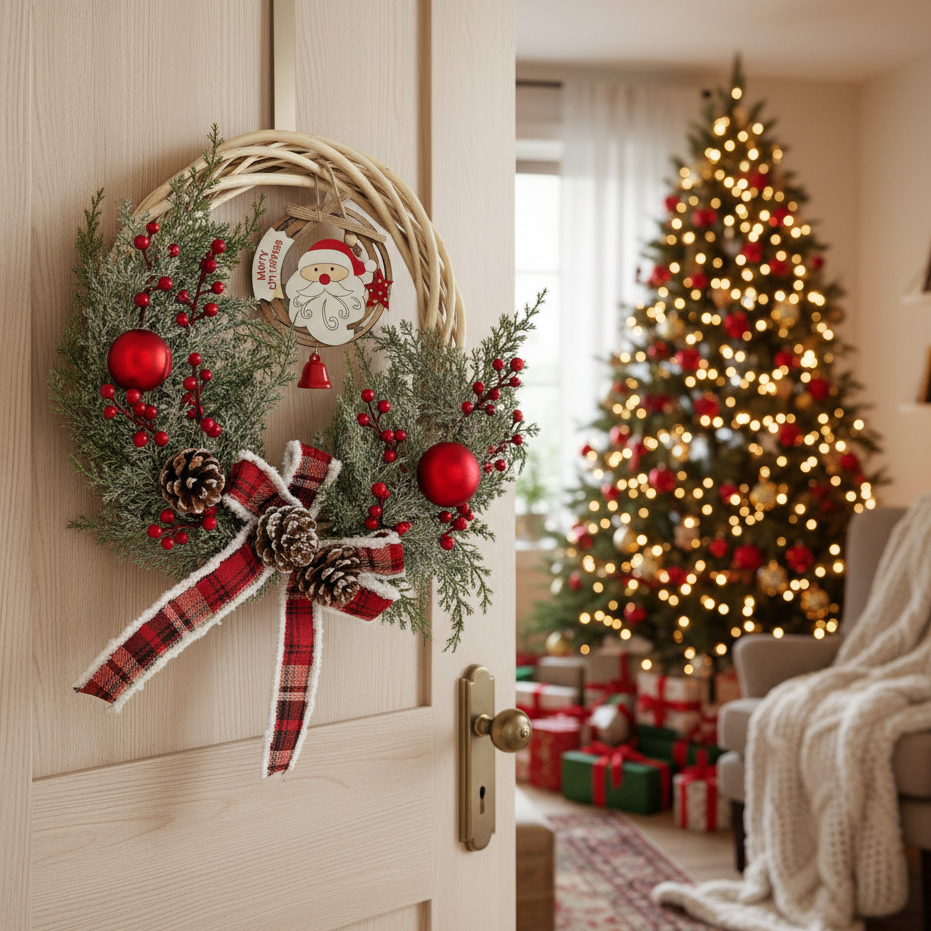 Christmas Decoration Berry Wreath