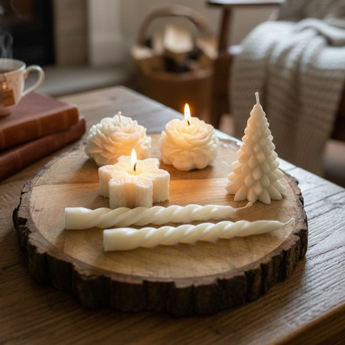 Fragrant Soy Candle Gift Bundle - Set Of 4