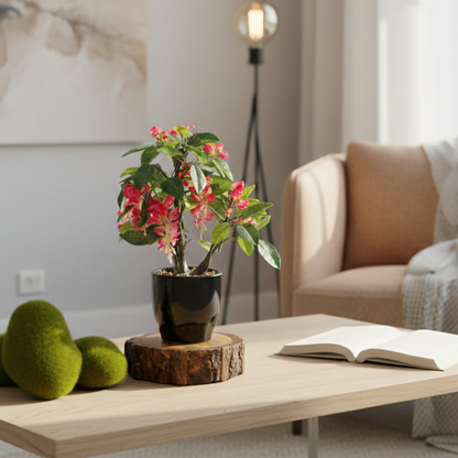 Artificial Wisteria Plant With Ceramic Pot