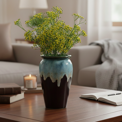 Artificial Berry Bunch Yellow