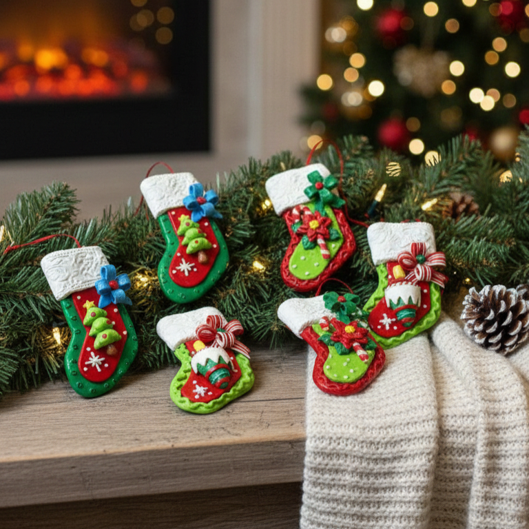 Christmas Ornament Gift Bundle - Set Of 6